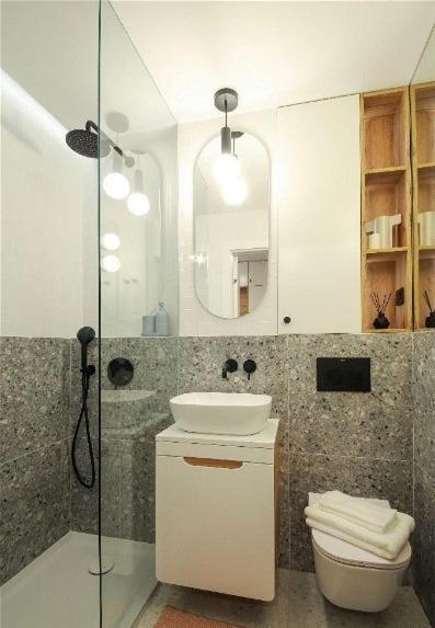 Designer Studio With Bedroom Near Old Town Dubois Warsaw Exterior photo