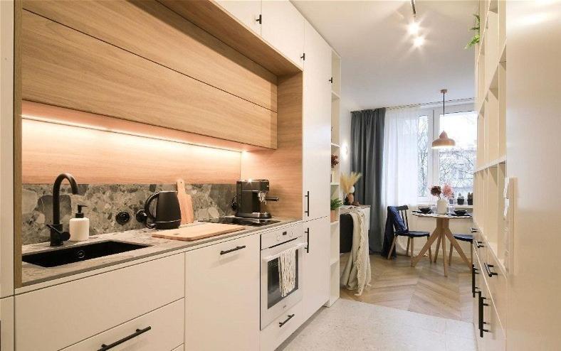 Designer Studio With Bedroom Near Old Town Dubois Warsaw Exterior photo